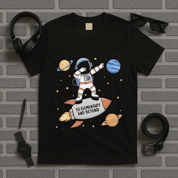 Back To Elementary And Beyond Funny First Day Of School T-Shirt