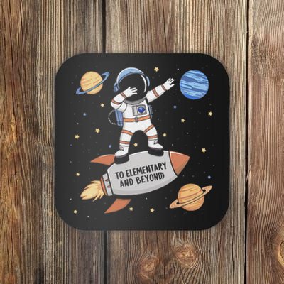 Back To Elementary And Beyond Funny First Day Of School Coaster