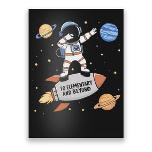 Back To Elementary And Beyond Funny First Day Of School Poster