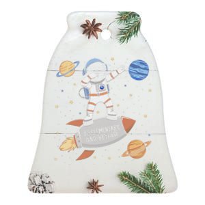 Back To Elementary And Beyond Funny First Day Of School Ceramic Bell Ornament