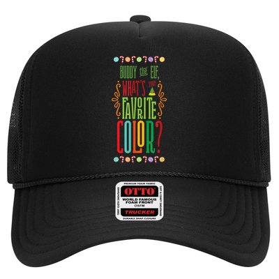 Buddy The Elf, What's Your Favorite Color? Trucker Hat