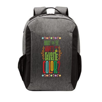 Buddy The Elf, What's Your Favorite Color? Vector Backpack