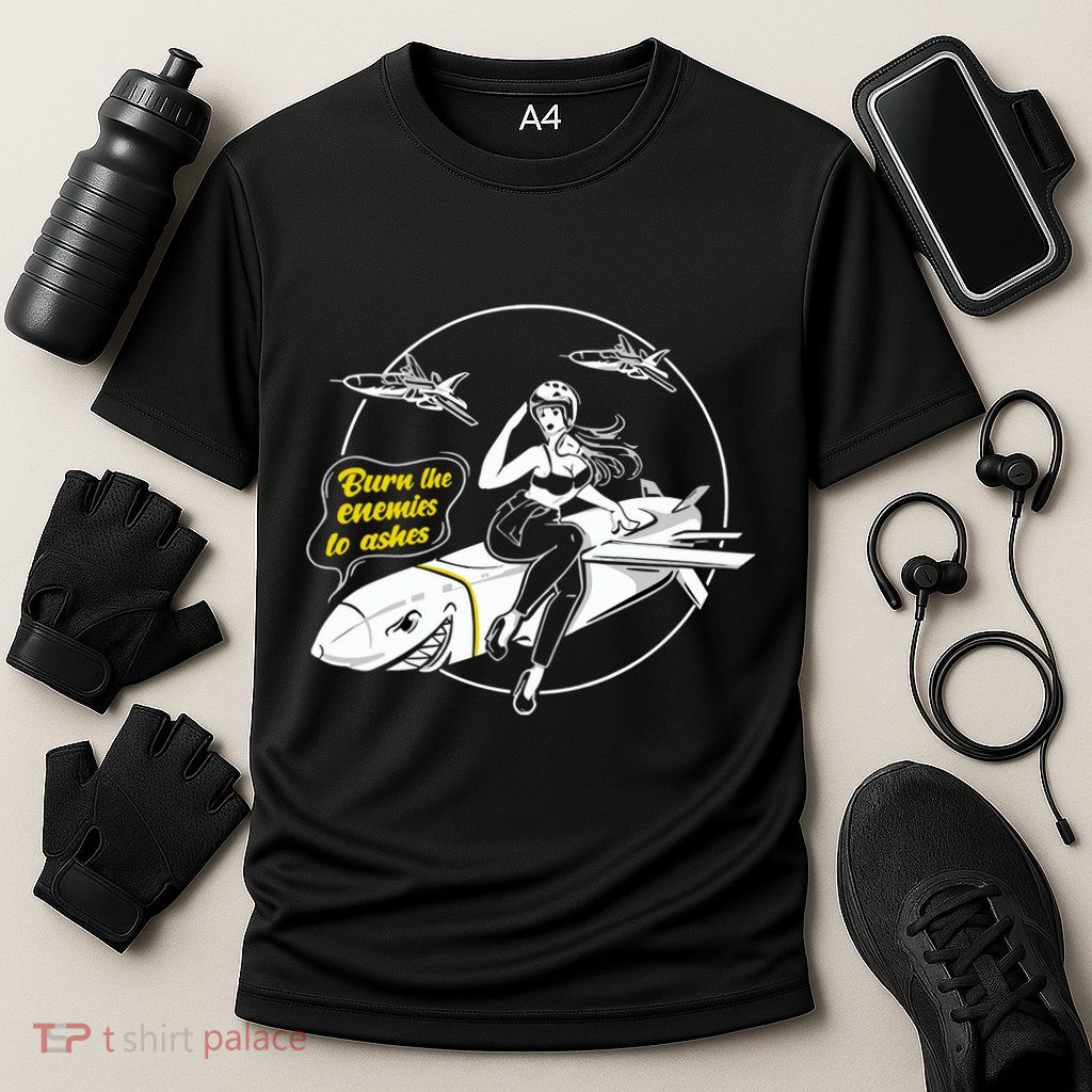 Burn The Enemies To Ashes Performance Shirt