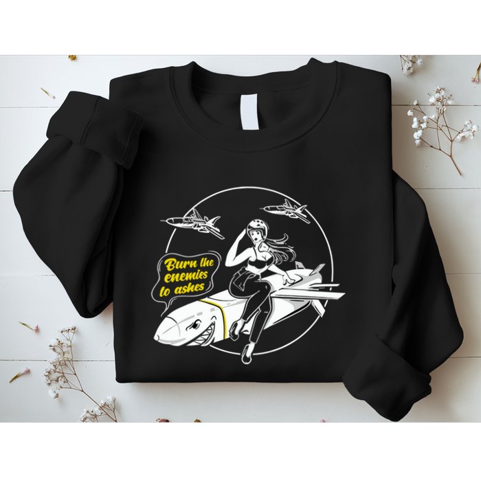 Burn The Enemies To Ashes Sweatshirt