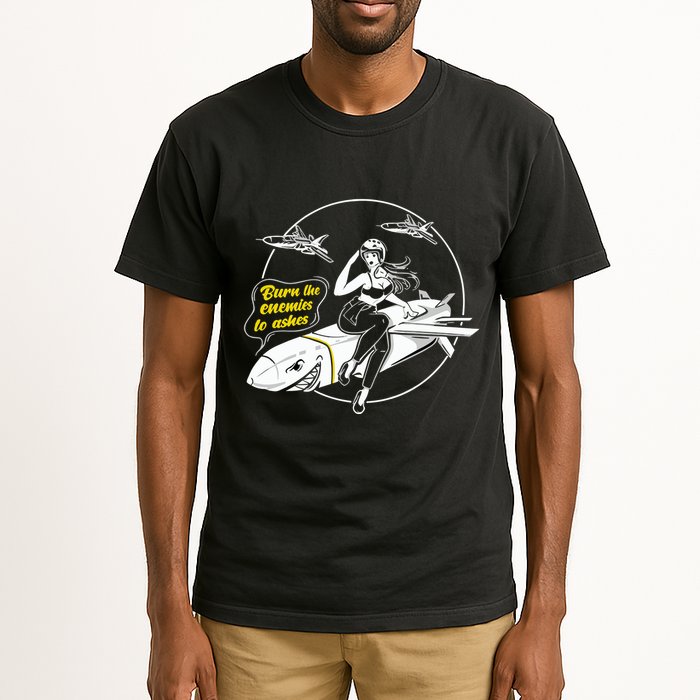 Burn The Enemies To Ashes Tall T-Shirt