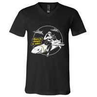 Burn The Enemies To Ashes V-Neck T-Shirt
