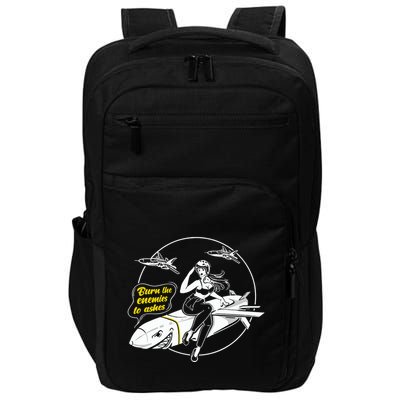 Burn The Enemies To Ashes Impact Tech Backpack
