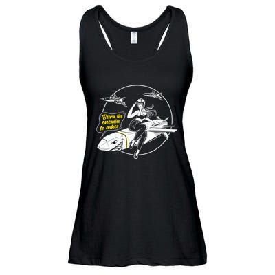 Burn The Enemies To Ashes Ladies Essential Flowy Tank