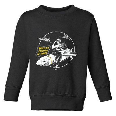 Burn The Enemies To Ashes Toddler Sweatshirt