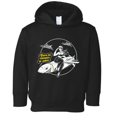 Burn The Enemies To Ashes Toddler Hoodie