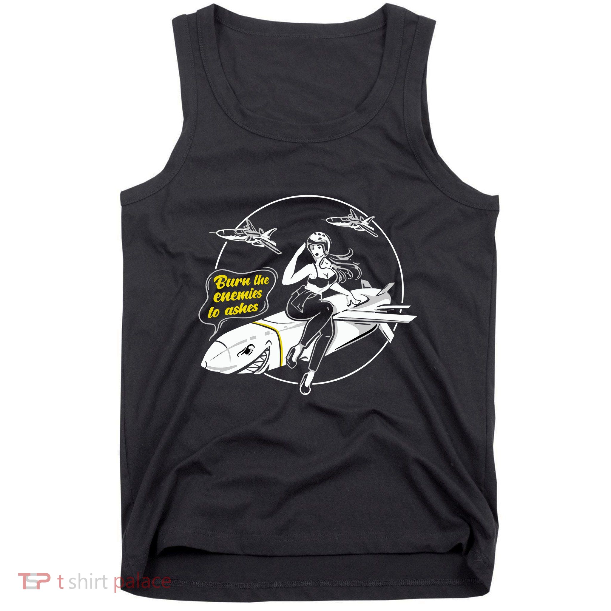 Burn The Enemies To Ashes Tank Top