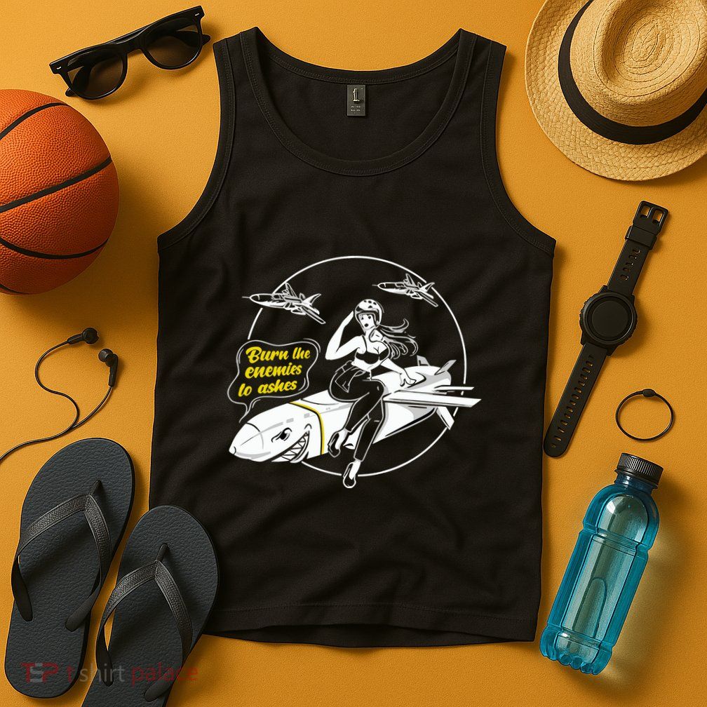 Burn The Enemies To Ashes Tank Top