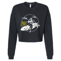 Burn The Enemies To Ashes Cropped Pullover Crew