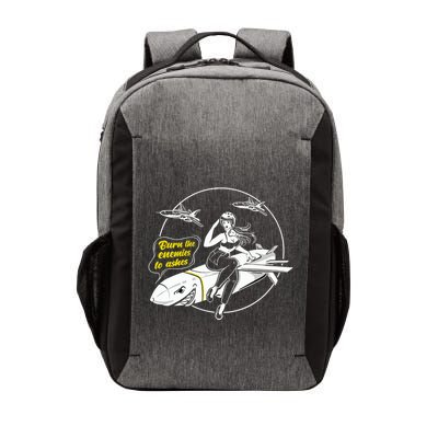 Burn The Enemies To Ashes Vector Backpack