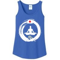 Bonsai Tree Enso Circle Zen Buddhist Japan Flag Meditation Cool Gift Ladies Essential Tank