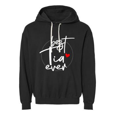 Best Tia Ever Designs Tia Garment-Dyed Fleece Hoodie