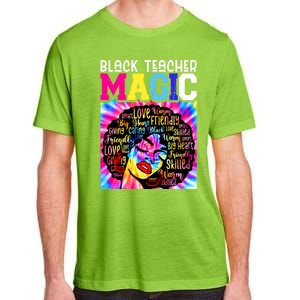 Black Teacher Educator Magic Africa Black History Juneteenth Funny Gift Adult ChromaSoft Performance T-Shirt