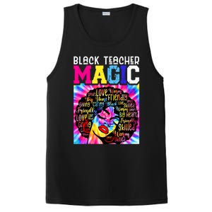 Black Teacher Educator Magic Africa Black History Juneteenth Funny Gift PosiCharge Competitor Tank