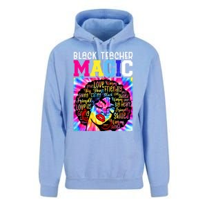 Black Teacher Educator Magic Africa Black History Juneteenth Funny Gift Unisex Surf Hoodie