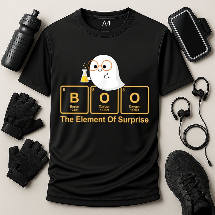 Boo The Element Of Surprise Ghost Chemist Halloween Performance Shirt