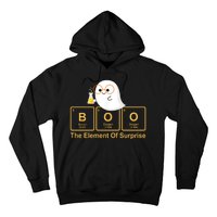 Boo The Element Of Surprise Ghost Chemist Halloween Hoodie