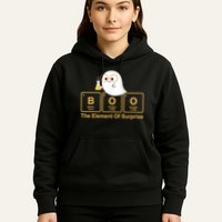 Boo The Element Of Surprise Ghost Chemist Halloween Hoodie