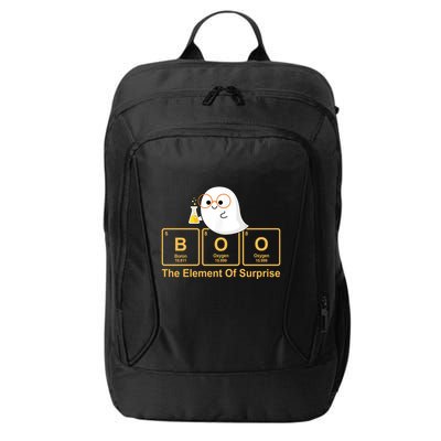 Boo The Element Of Surprise Ghost Chemist Halloween City Backpack