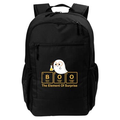 Boo The Element Of Surprise Ghost Chemist Halloween Backpack