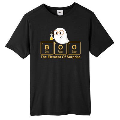 Boo The Element Of Surprise Ghost Chemist Halloween Tall Fusion ChromaSoft Performance T-Shirt