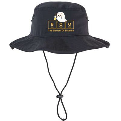 Boo The Element Of Surprise Ghost Chemist Halloween Bucket Hat