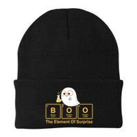 Boo The Element Of Surprise Ghost Chemist Halloween Beanie