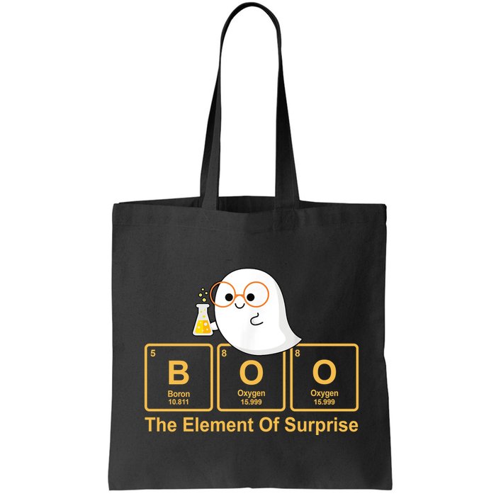 Boo The Element Of Surprise Ghost Chemist Halloween Bag