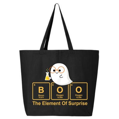 Boo The Element Of Surprise Ghost Chemist Halloween 25L Jumbo Tote