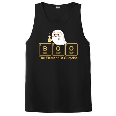 Boo The Element Of Surprise Ghost Chemist Halloween PosiCharge Competitor Tank