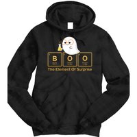 Boo The Element Of Surprise Ghost Chemist Halloween Tie Dye Hoodie