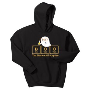 Boo The Element Of Surprise Ghost Chemist Halloween Kids Hoodie