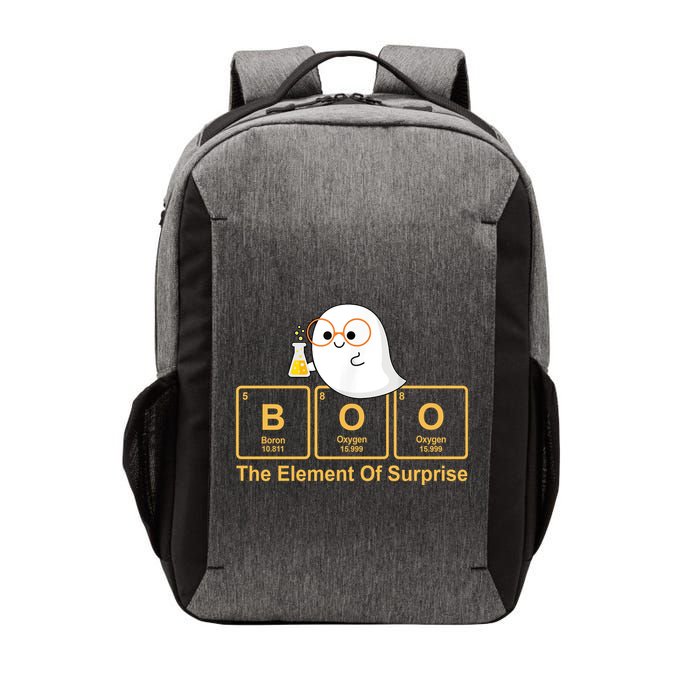 Boo The Element Of Surprise Ghost Chemist Halloween Vector Backpack