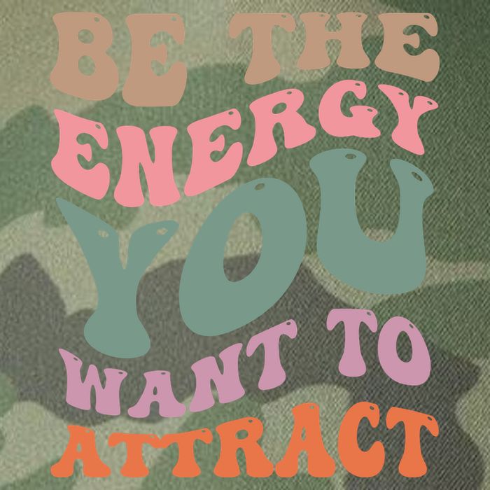 Be The Energy You Want To Attract Legacy Tie Dye Trucker Hat