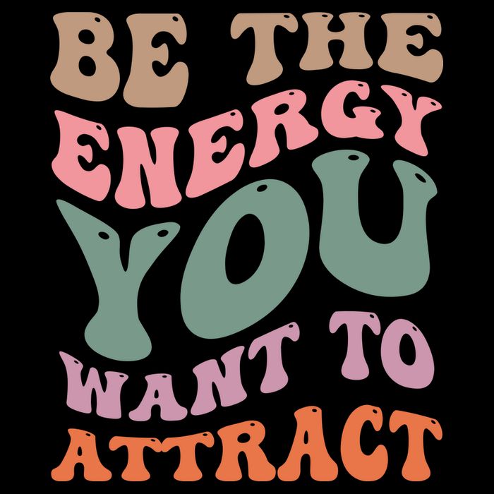 Be The Energy You Want To Attract Backpack