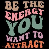 Be The Energy You Want To Attract Pom Pom 12in Knit Beanie