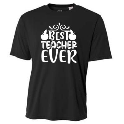 Best Teacher Ever Cooling Performance Crew T-Shirt