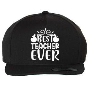 Best Teacher Ever Wool Snapback Cap