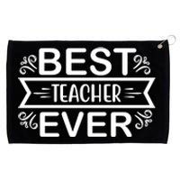 Best Teacher Ever Grommeted Golf Towel