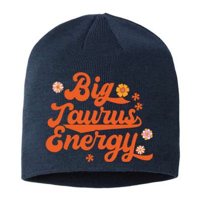 Big Taurus Energy Groovy Zodiac Sign Astrology Horoscope Sustainable Beanie