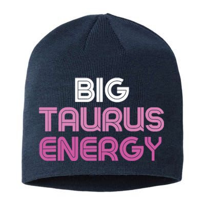 Big Taurus Energy Taurus Birthday Gift Taurus Zodiac Sustainable Beanie