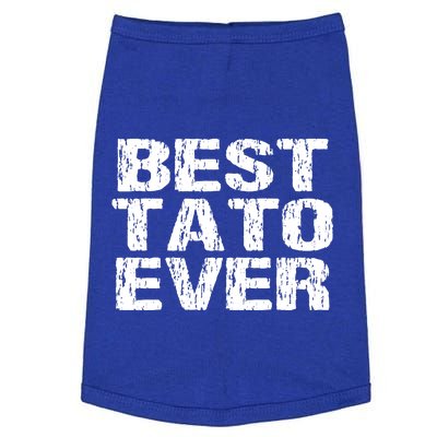 Best Tato Ever Dad Ukraine Distressed Gift Doggie Tank