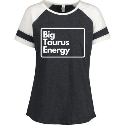 Big Taurus Energy Enza Ladies Jersey Colorblock Tee