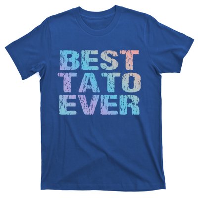 Best Tato Ever Dad Ukraine Distressed Gift T-Shirt