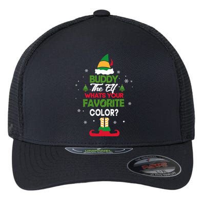 Buddy The Elf, What's Your Favorite Color? Flexfit Unipanel Trucker Cap