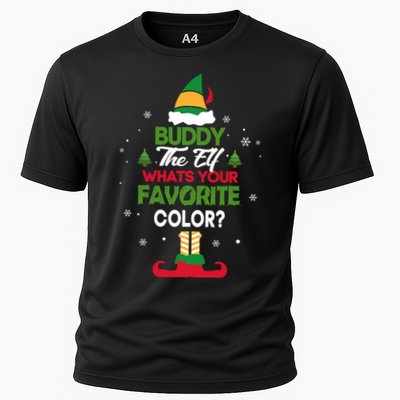 Buddy The Elf, What's Your Favorite Color? Performance Shirt
